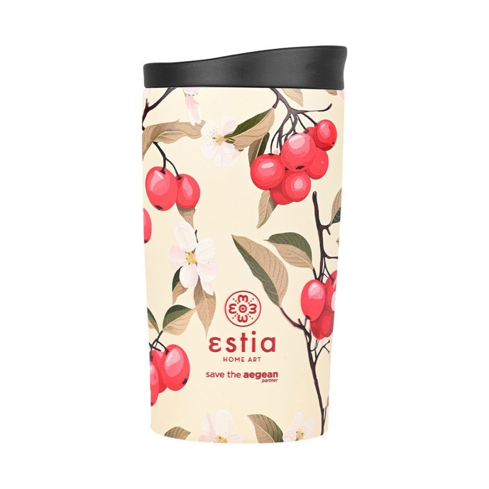  Estia  | Ποτήρι Θερμός  Save The Aegean Travel Mug Sakura Whisper | 350m