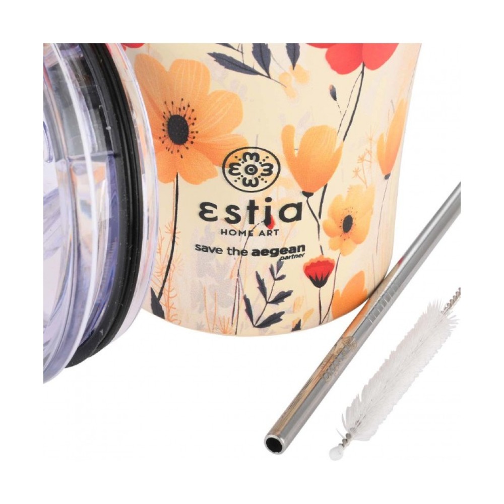 Estia | Θερμός  Coffee Mug   Save The Aegean Summer Reverie  | 350ml 