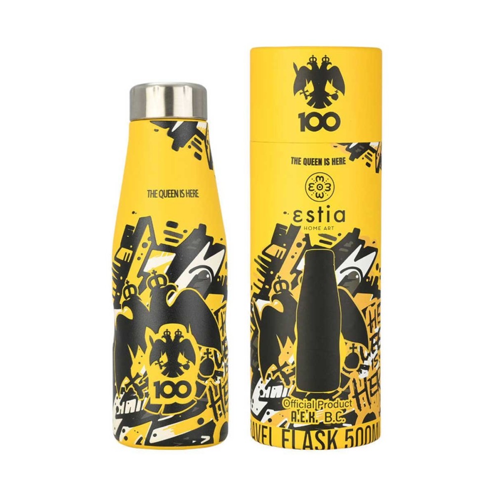 Estia  | Μπουκάλι Θερμός  AEK B.C. Edition The Queen Is Here  | 500ml