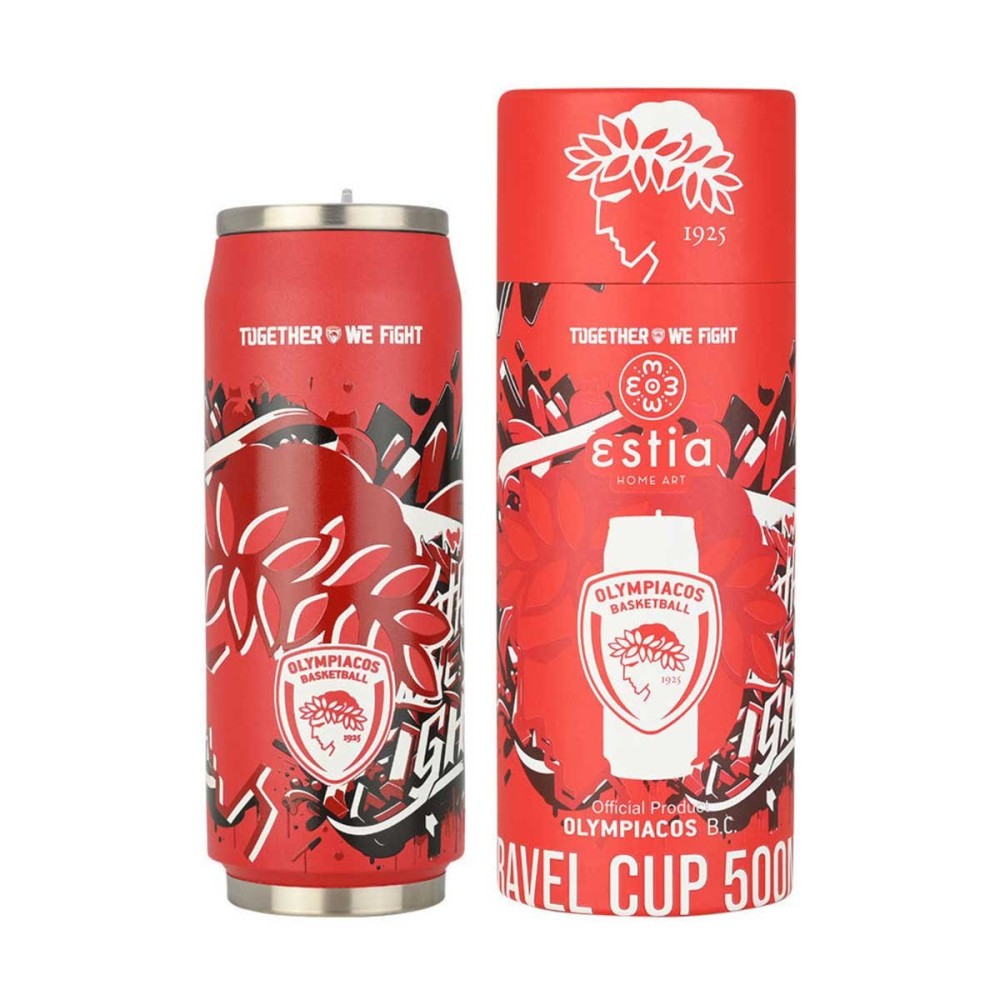 Estia | Ποτήρι Θερμός Olympiacos B.C. Edition Together We Fight | 500ml 