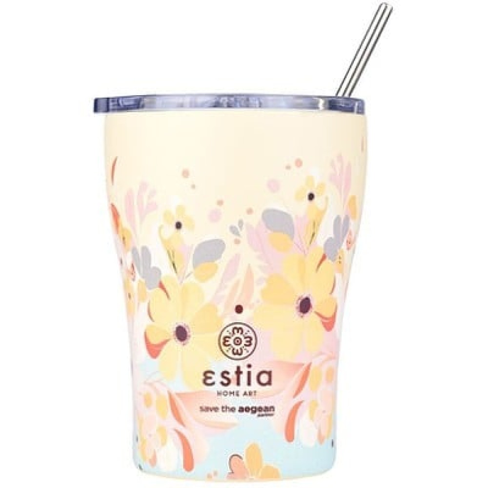 Estia | Θερμός Coffee Mug  Save the Aegean Spring Sonata | 350ml 