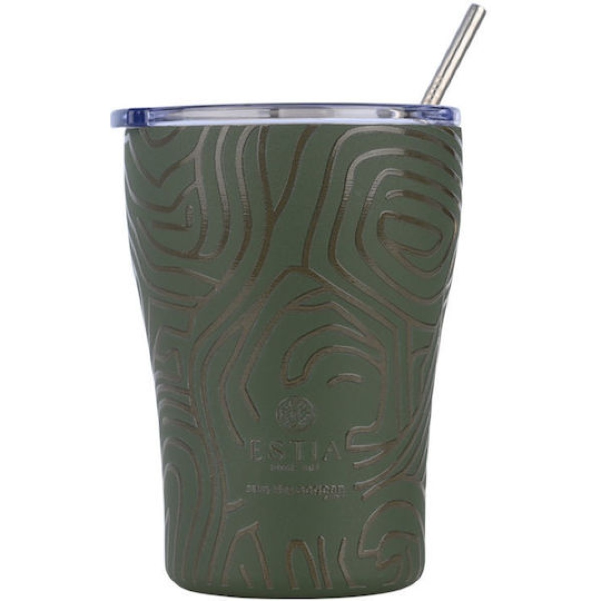 Estia | Θερμός Coffee Mug Save The Aegean Olive Flow | 350ml