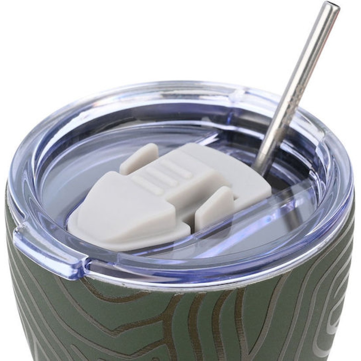 Estia | Θερμός Coffee Mug Save The Aegean Olive Flow | 350ml
