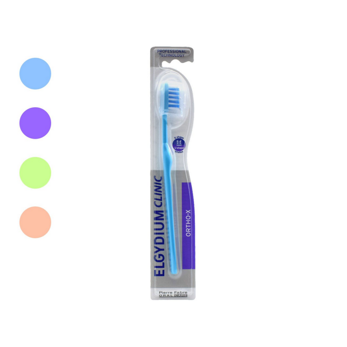 Elgydium | Clinic Ortho-X Οδοντόβουρτσα Ειδική για Δόντια με Ορθοδοντικούς Μηχανισμούς | 1τεμ