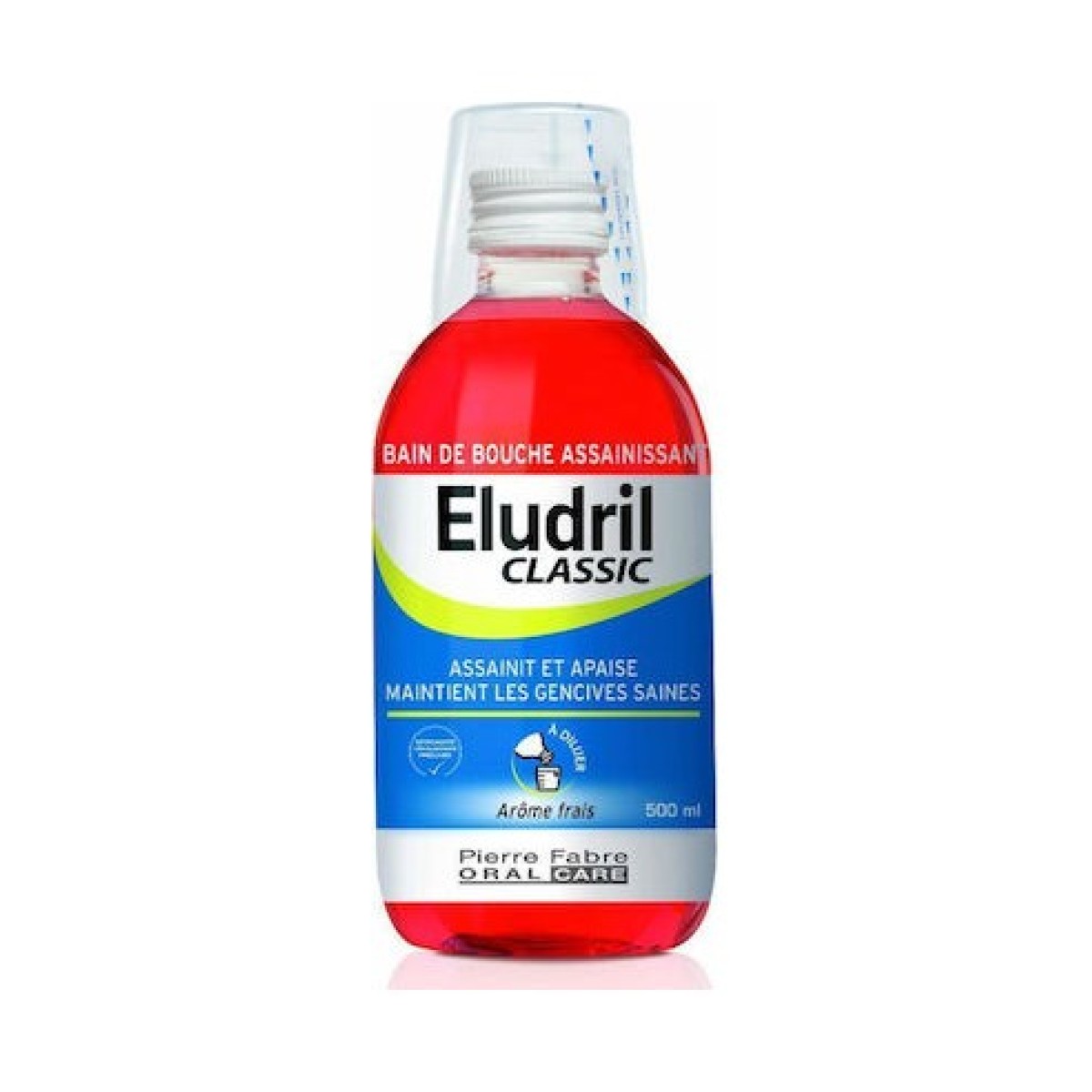 Elgydium | Eludril Classic | Στοματικό Διάλυμα κατά των Βακτηρίων | 500ml