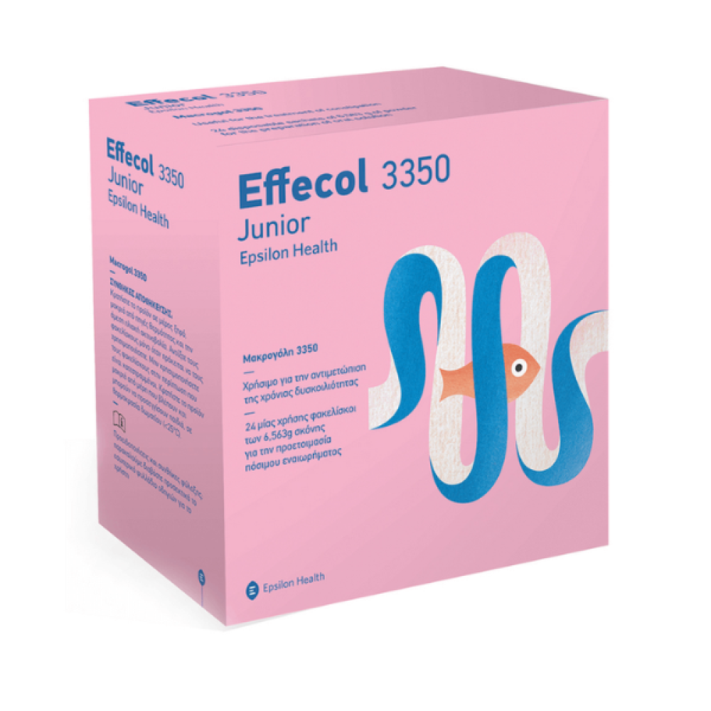 Epsilon Health | Effecol 3350 Junior | 24  φακελίσκοι