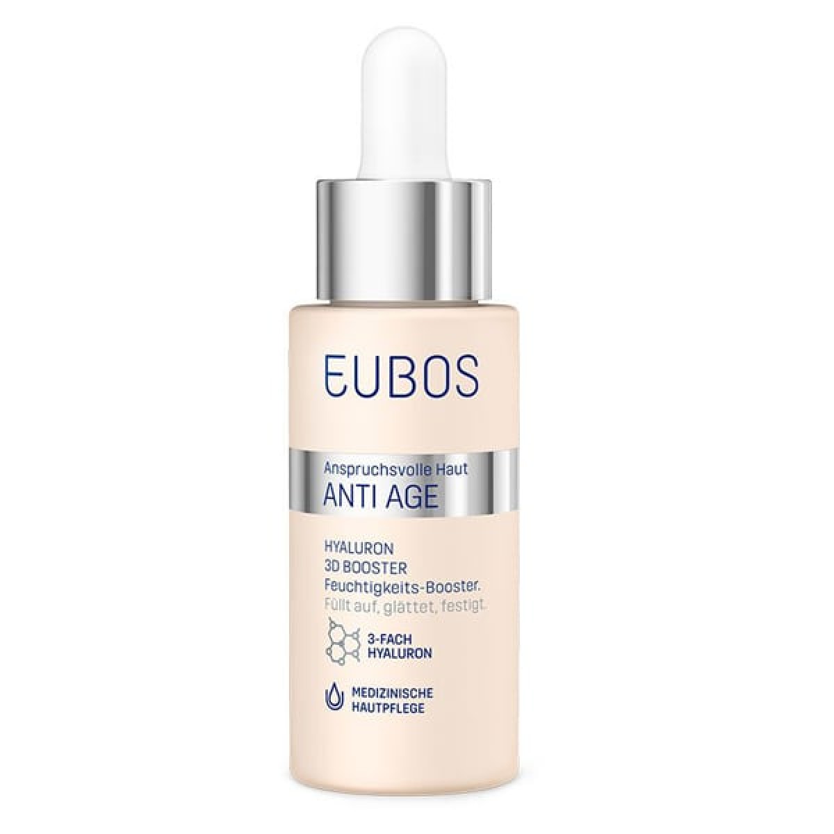 Eubos | Anti Age Hyaluron 3D Booster | Αντιγηραντικός Ορός Προσώπου με Συμπυκνωμένο Υαλουρονικό Οξύ | 30ml