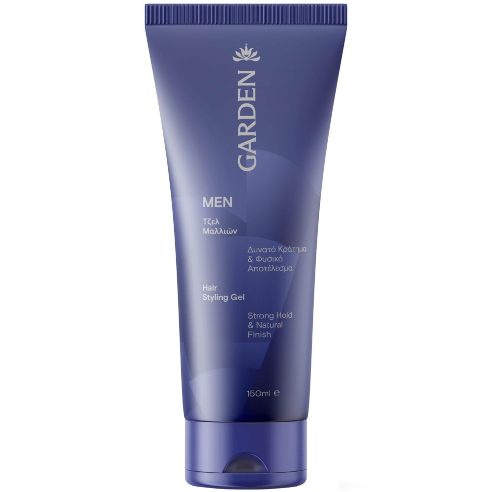 Garden | Men Hair Styling Gel Τζελ Μαλλιών για Δυνατό Κράτημα & Φυσικό Αποτέλεσμα | 150ml 
