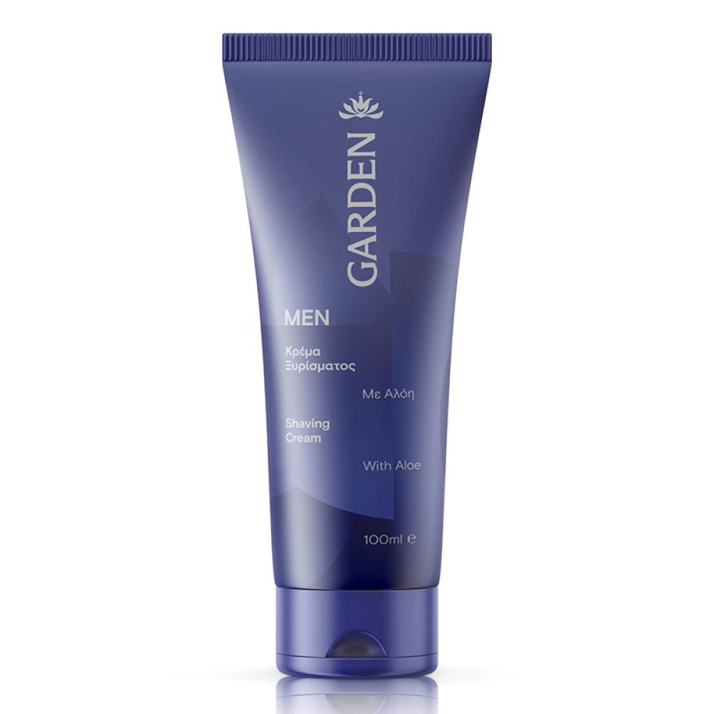 Garden | Men Shaving Cream Kρέμα Ξυρίσματος Με Αλόη | 100ml