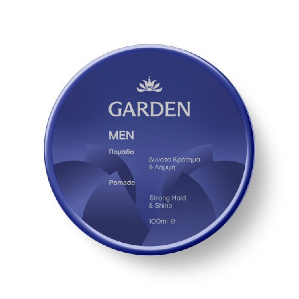 Garden | Men Pomade Πομάδα Μαλλιών για Δυνατό Κράτημα & Λάμψη | 100ml 