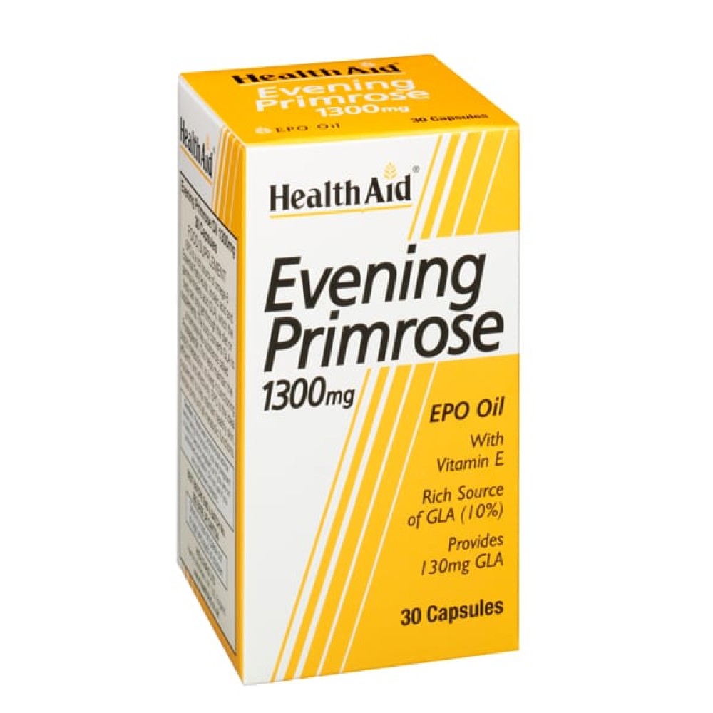 Health Aid | Evening Primrose Έλαιο Νυχτολούλουδου 1300mg | 30caps