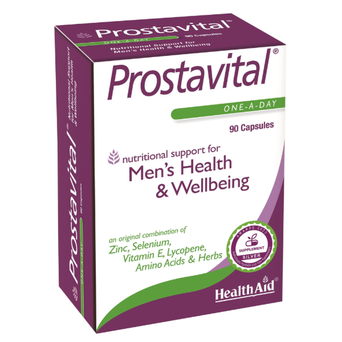 HealthAid | Prostavital για τη Διατήρηση και την Προστασία της Υγείας του Προστάτη | 90 κάψουλες