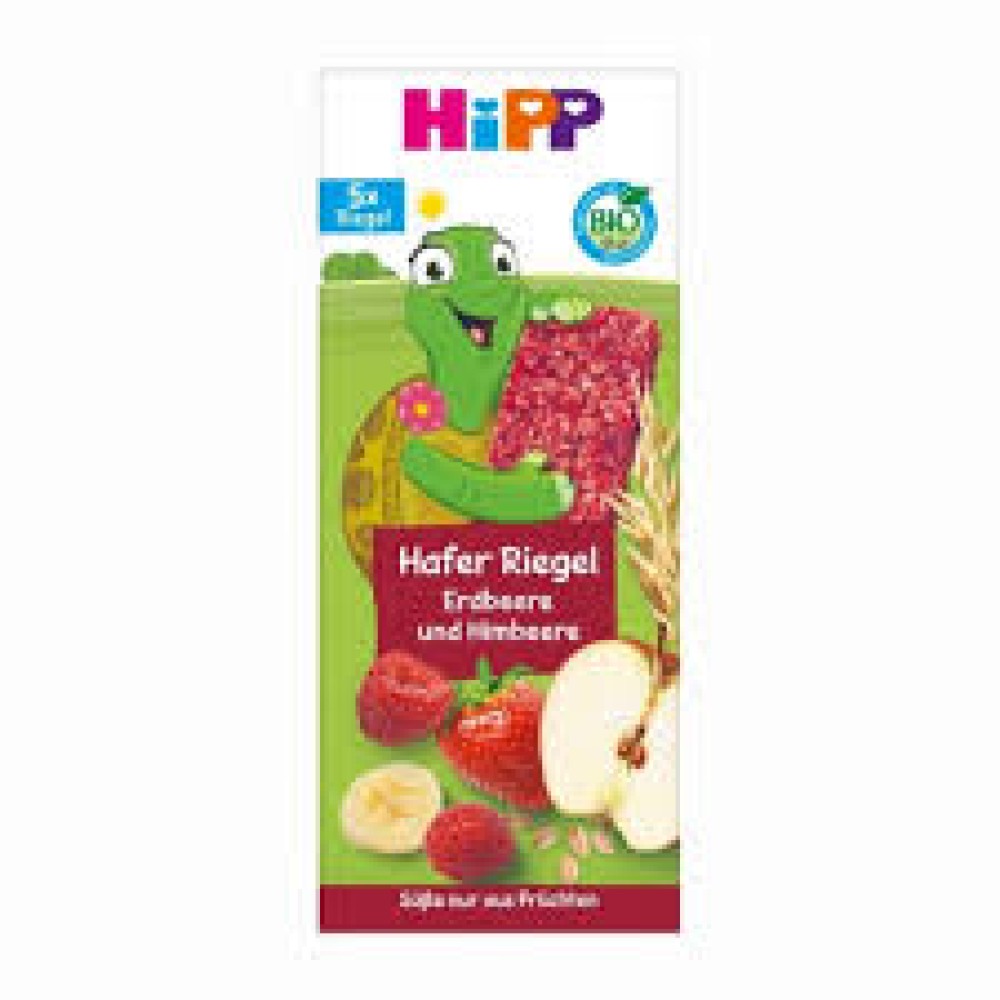 Hipp | Bio Oat Bar With Strawberry & Raspberry From 12 Months Παιδικές Μπάρες Βρώμης | 100gr