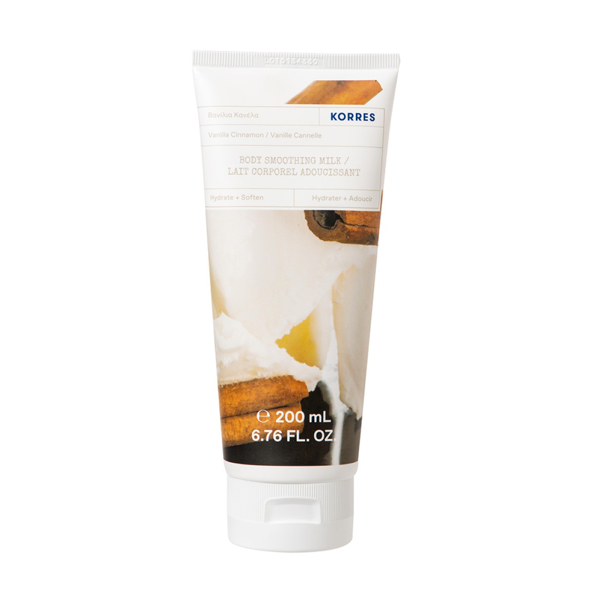 Korres | Body Smoothing Milk Vanilla Cinnamon Γαλάκτωμα Σώματος Βανίλια Κανέλα | 200ml