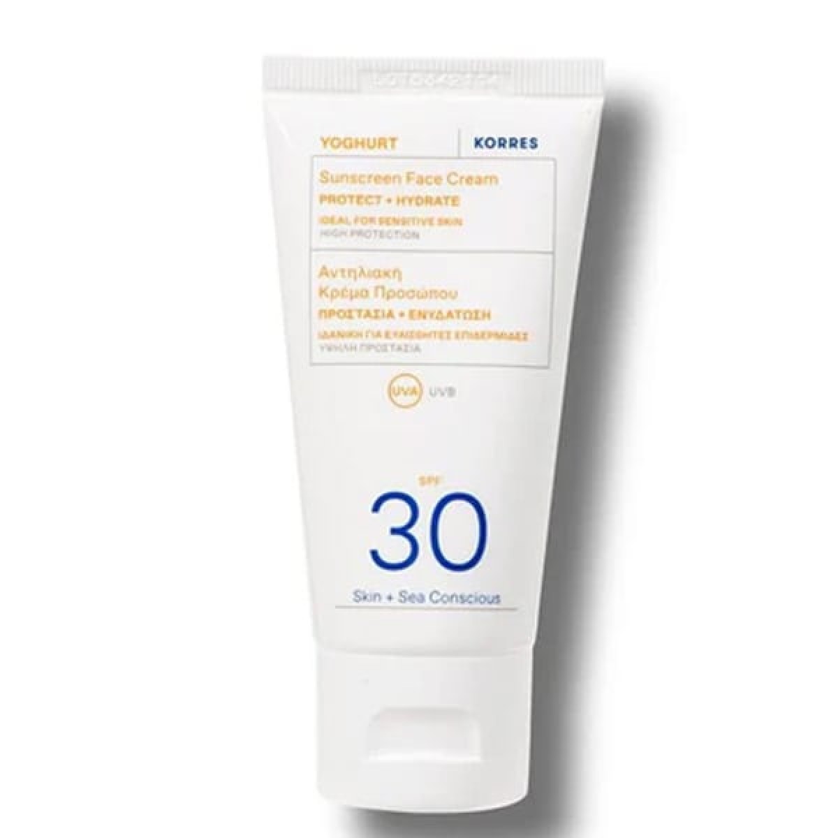 Korres | Yoghurt Αντηλιακή Κρέμα Προσώπου SPF 30 | 50ml 