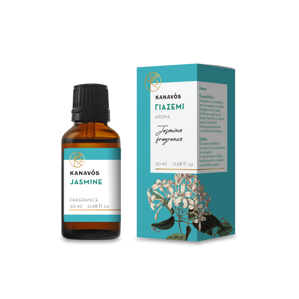 Kanavos | Jasmine Fragrance Essential Oil Αρωματικό Αιθέριο Έλαιο Γιασεμί | 20ml