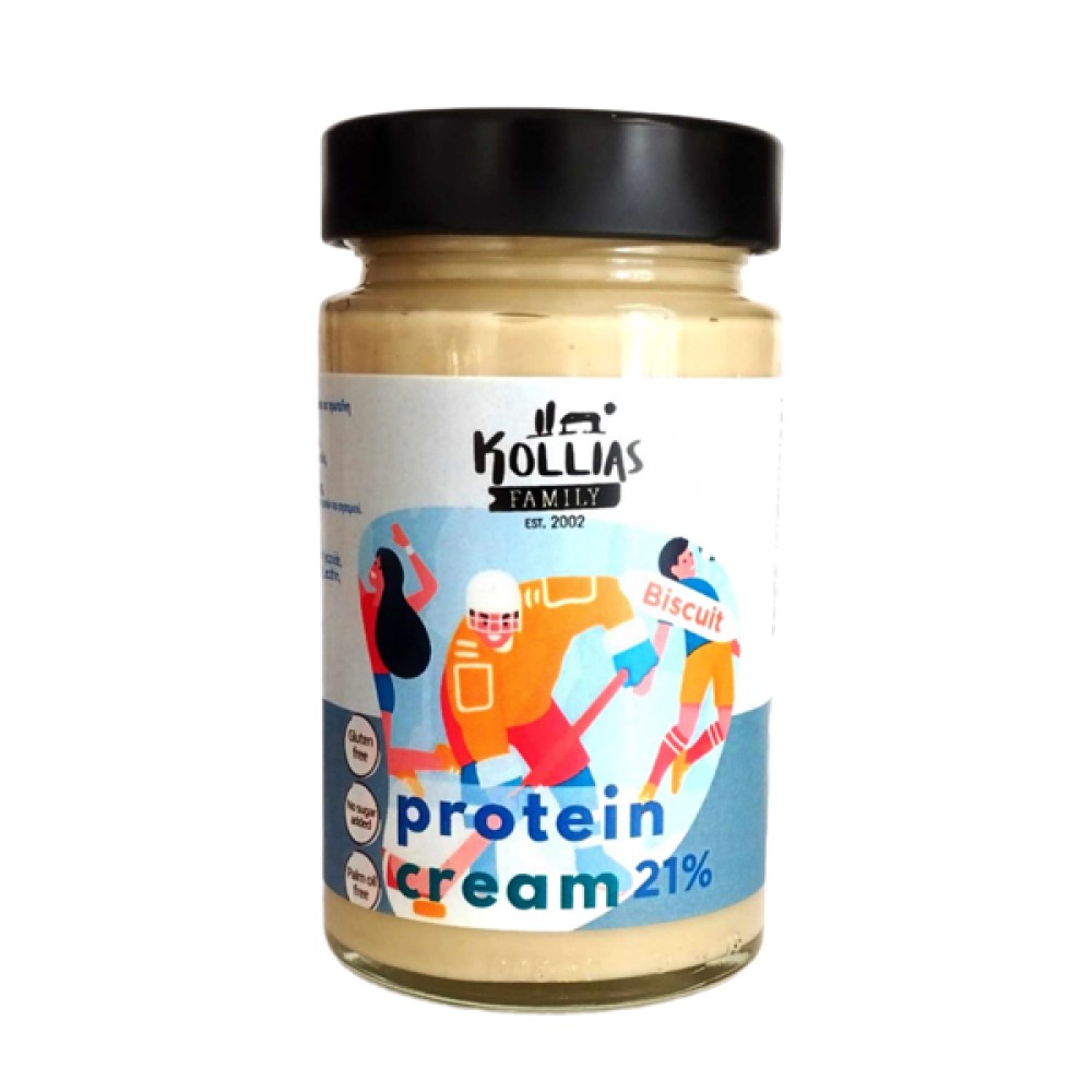 Κοχύλι | Κρέμα Αμυγδάλου Πρωτεΐνης με Μπισκότο Χωρίς Ζάχαρη | 250g