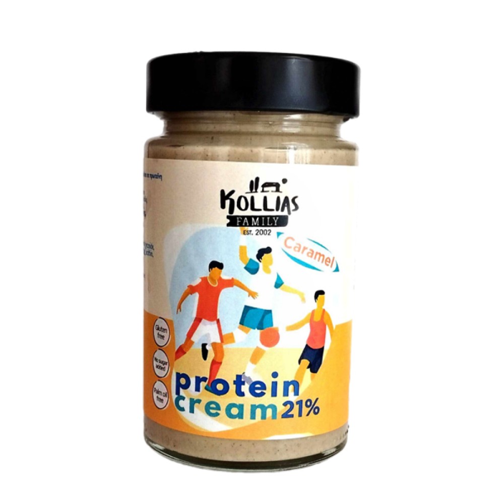 Κοχύλι | Κρέμα Αμυγδάλου Πρωτεΐνης με Καραμέλα Χωρίς Ζάχαρη | 250g