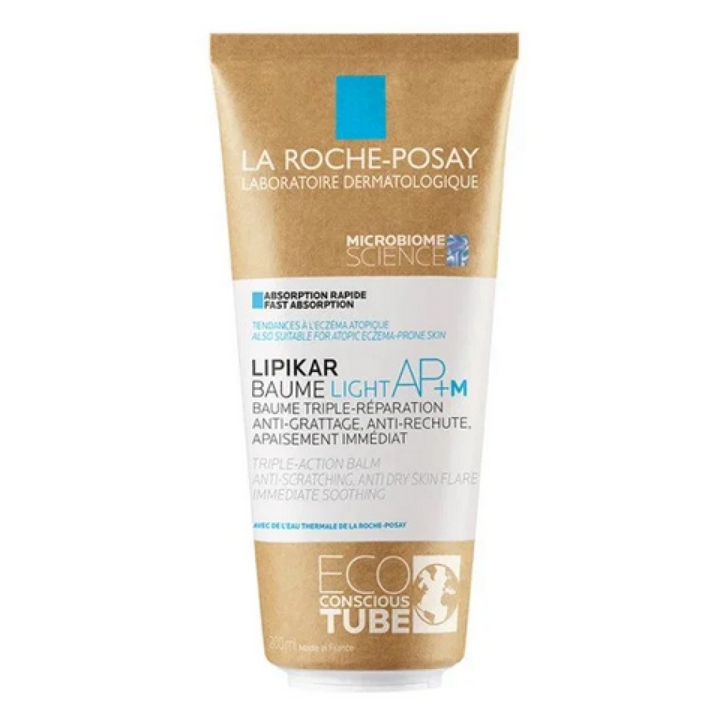 La Roche-Posay | Lipikar Baume AP+M Light Μαλακτική Κρέμα για το Ξηρό Δέρμα με Τάση Ατοπίας | 200ml