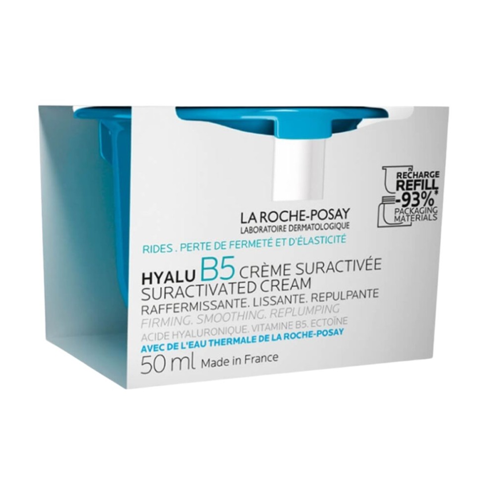 La Roche Posay | Hyalu B5 Suractivated Cream Refill Αντιρυτιδική Κρέμα για Άμεση Σύσφιξη, Λείανση & Επανόρθωση - Ανταλλακτικό | 50ml