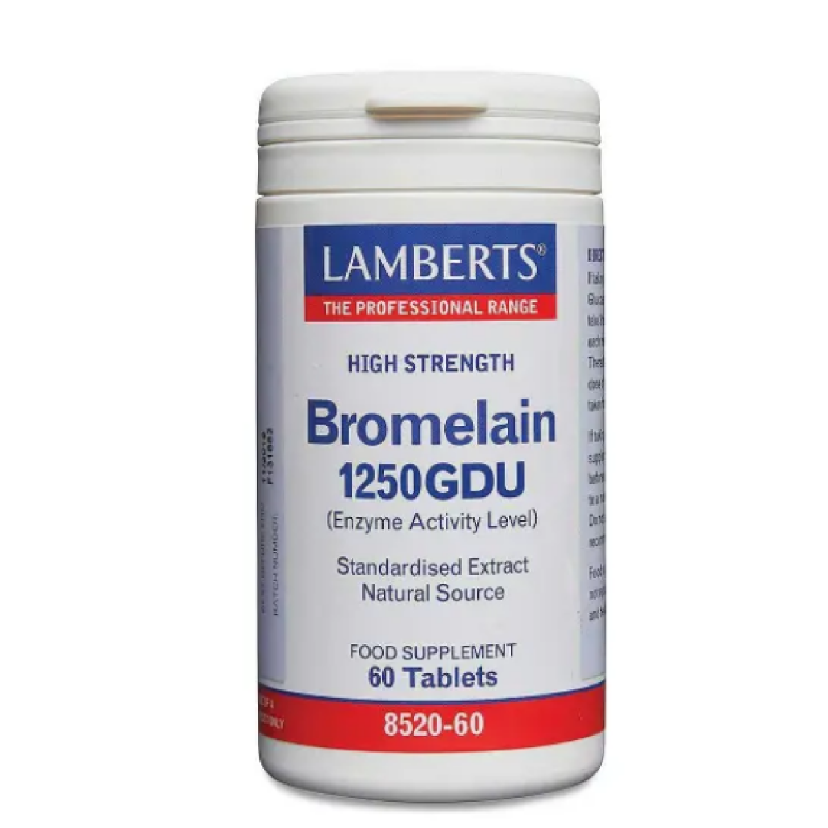 Lamberts | Bromelain 1250GDU 500mg | 60 tabs