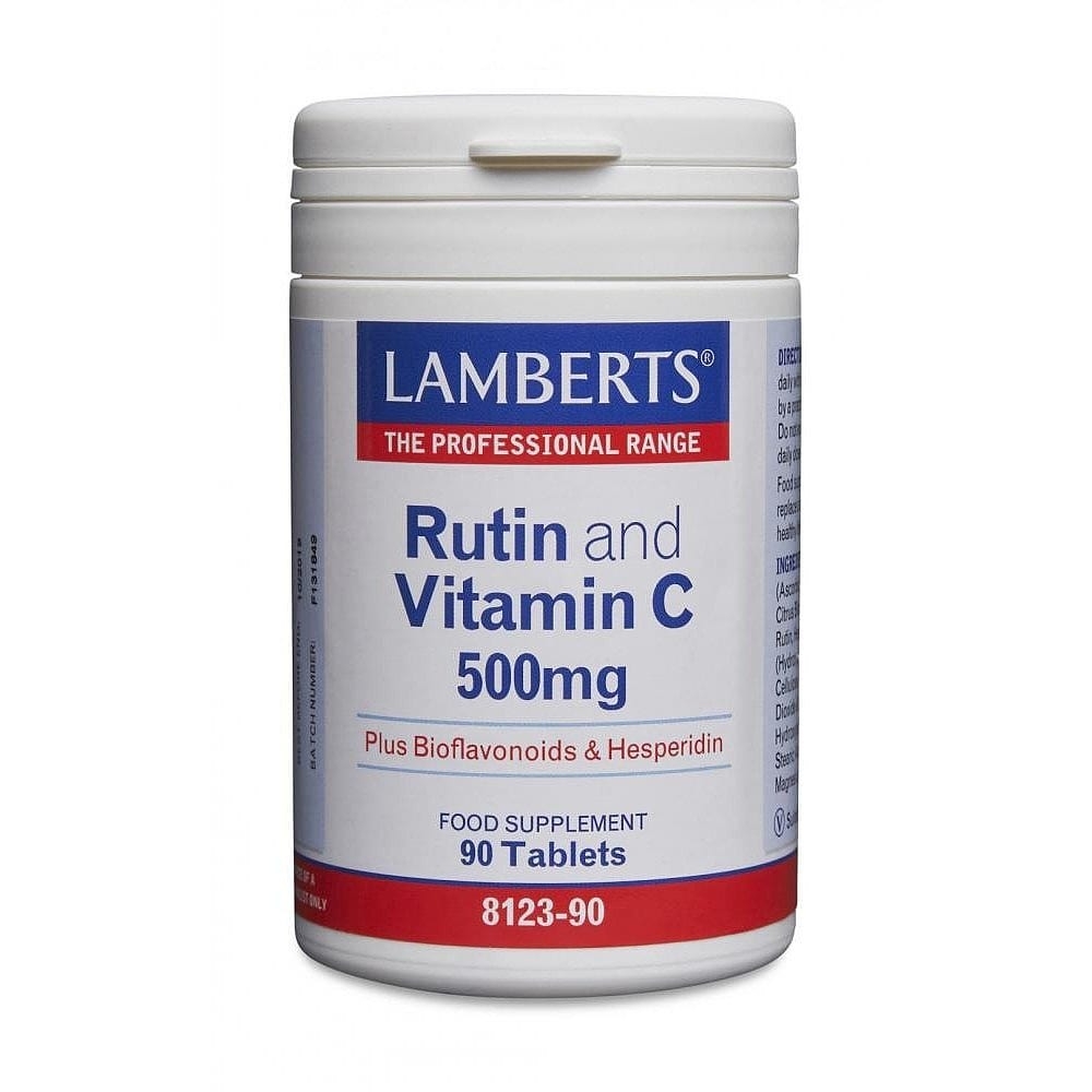 Lamberts  | Rutin and Vitamin C 500 mg plus Bioflavonoids | 90 tabs