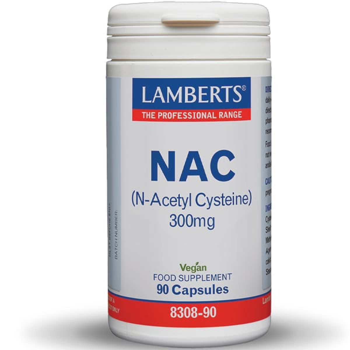 Lamberts | NAC (N-Acetyl Cysteine) 300mg | 90caps
