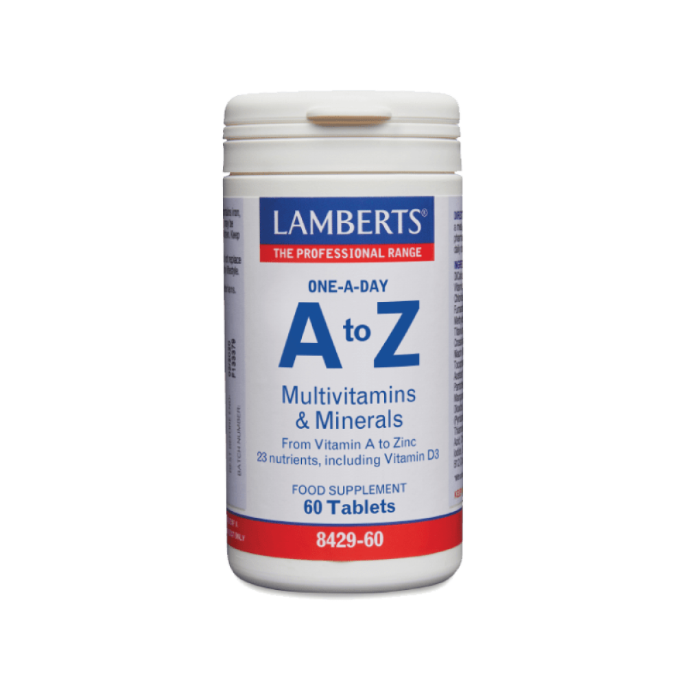 Lamberts | A-Z Multivitamins  | Πολυβιταμινούχο σκεύασμα θρεπτικών συστατικών | 60tabs