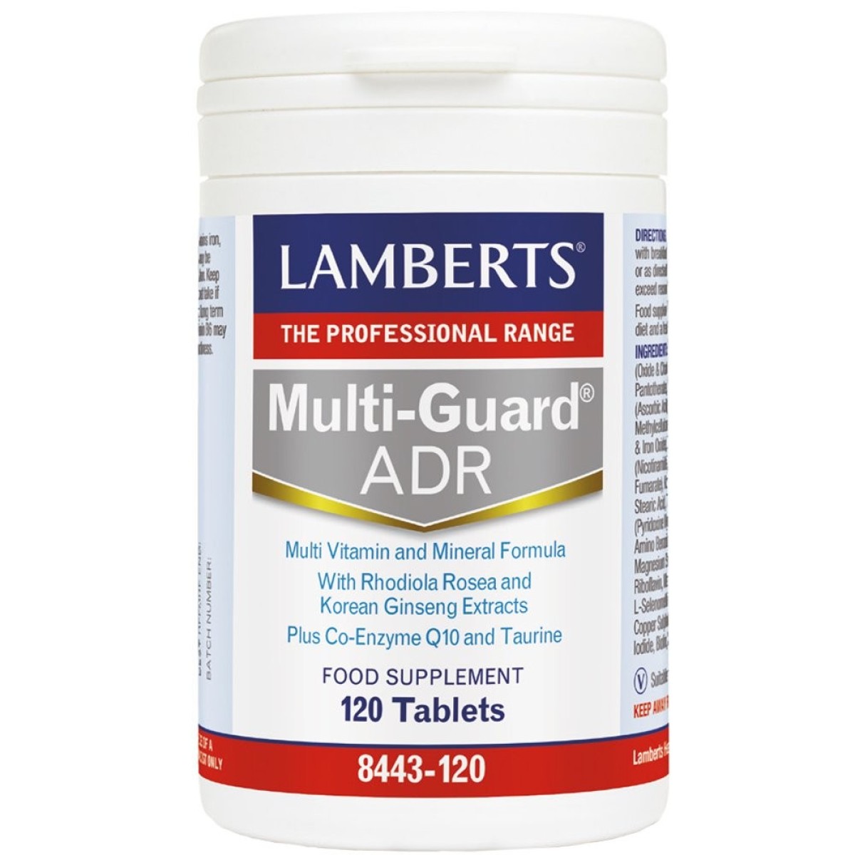 Lamberts | Multi-Guard ADR Πολυβιταμινούχο Συμπλήρωμα Διατροφής | 120tabs