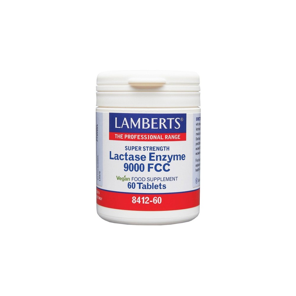 Lamberts | Lactase Enzyme 9000 FCC | 60tabs