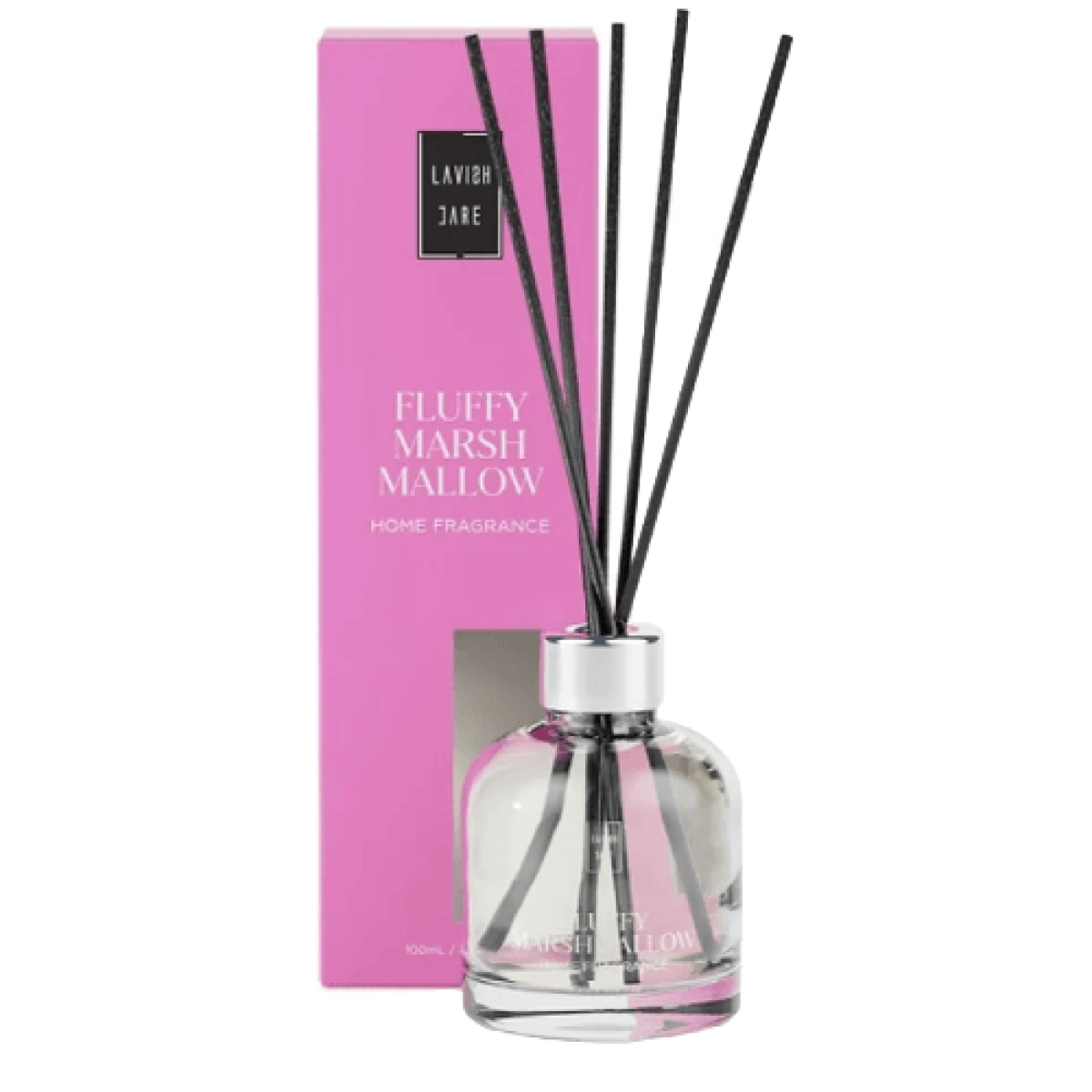 Lavish Care |  Fluffy Marshmallow αρωματικό χώρου με sticks | 100ml