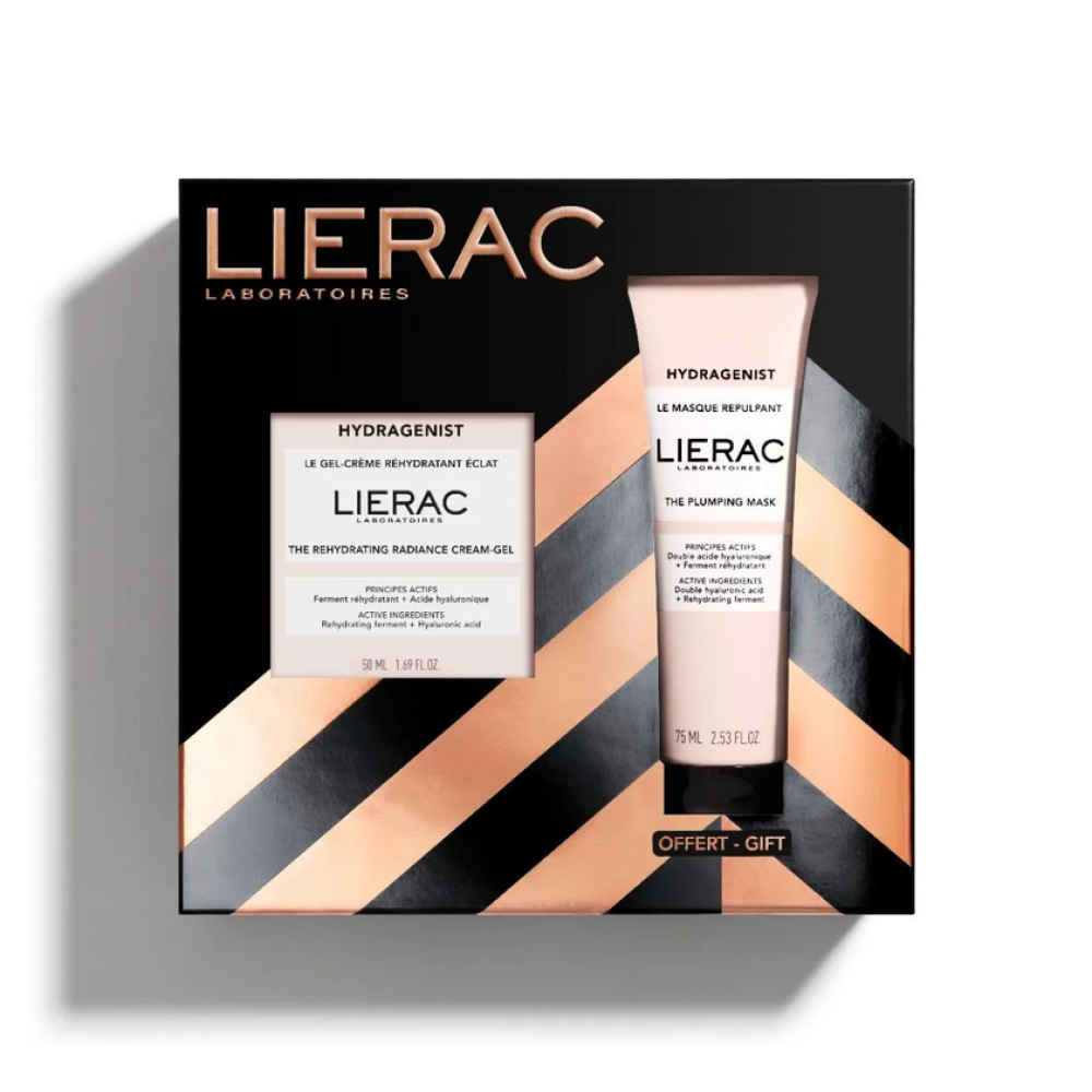 Lierac | Promo Hydragenist The Rehydrating Radiance Gel-Cream 50ml & ΔΩΡΟ The Plumping Mask 75ml | 1σετ
