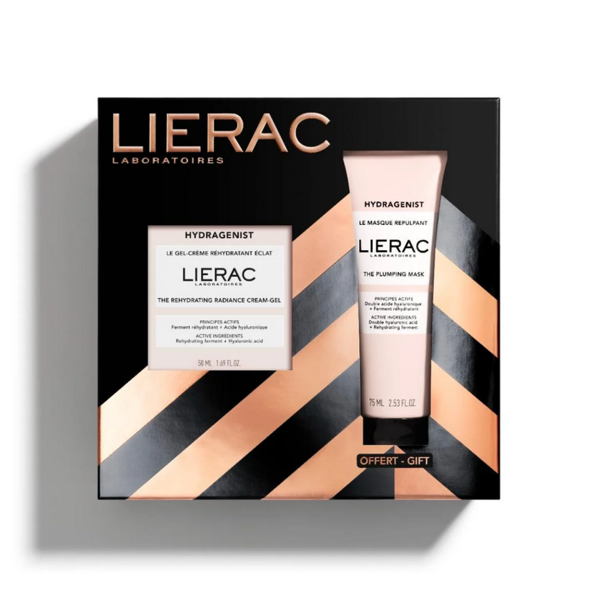 Lierac | Promo Hydragenist The Rehydrating Radiance Gel-Cream 50ml & ΔΩΡΟ The Plumping Mask 75ml | 1σετ