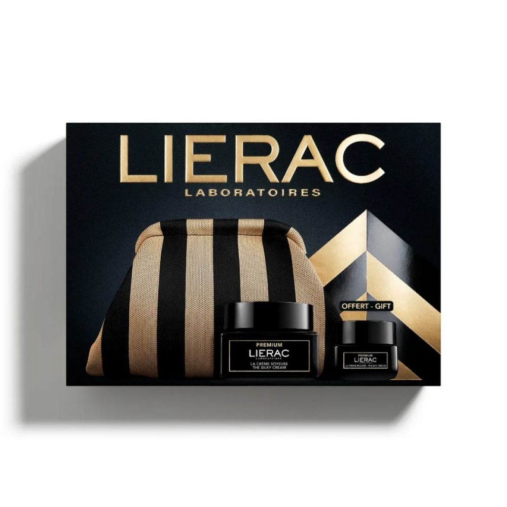 Lierac | Promo Premium The Silky Cream 50ml & ΔΩΡΑ The Eye Cream 20ml & Νεσεσέρ | 1σετ