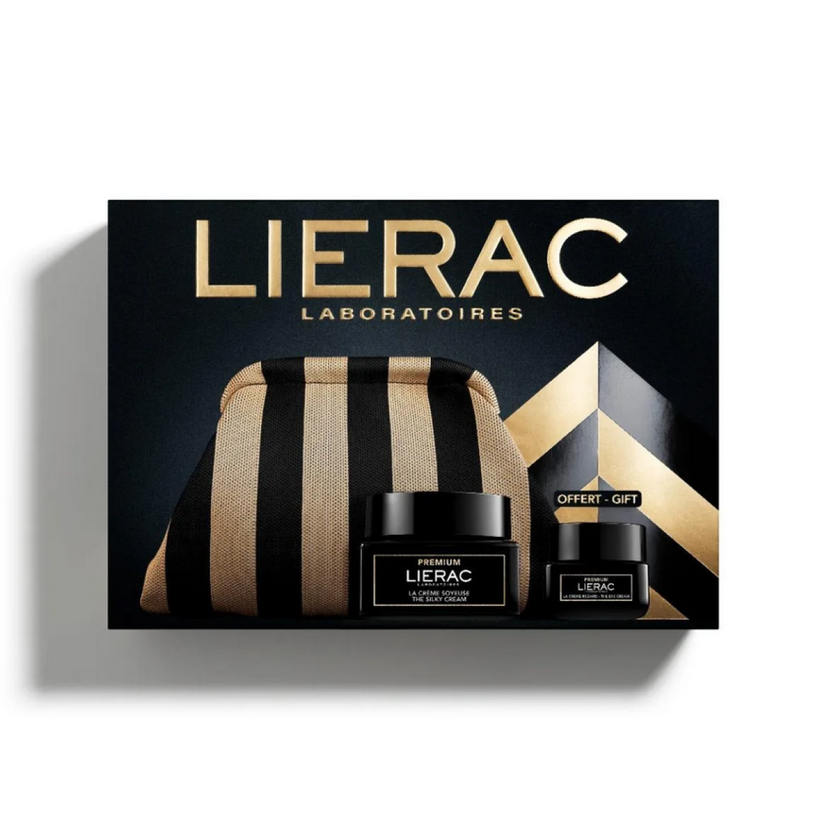 Lierac | Promo Premium The Silky Cream 50ml & ΔΩΡΑ The Eye Cream 20ml & Νεσεσέρ | 1σετ