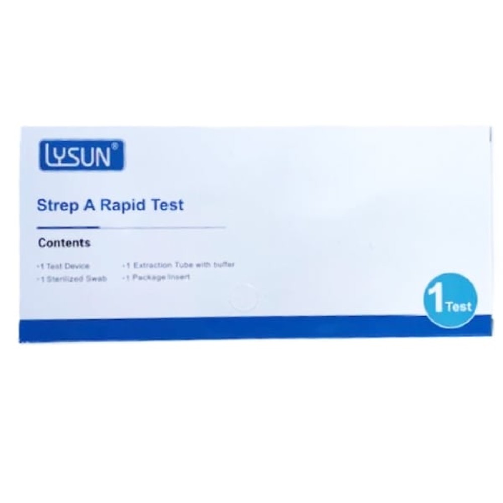 Lysun | Strep A Rapid Test Στρεπτόκοκκου | 1τεμ