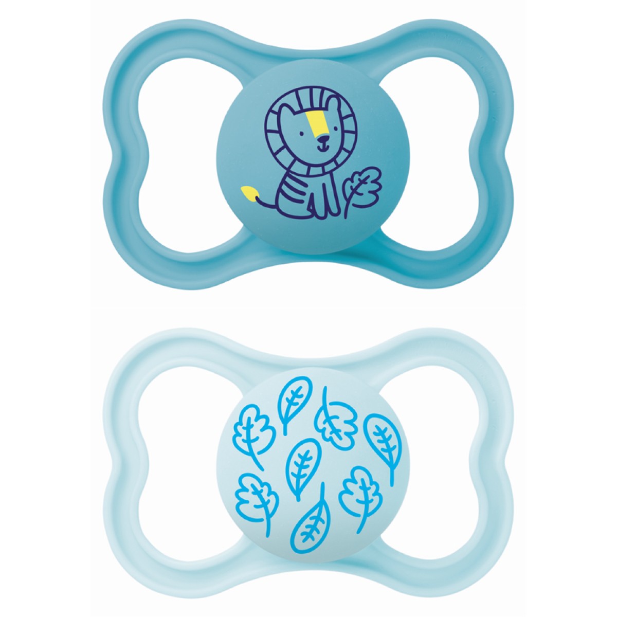 Mam | Πιπίλα Supreme Σιλικόνης 16+ μηνών - Boy - Μπλε | 2τμχ 