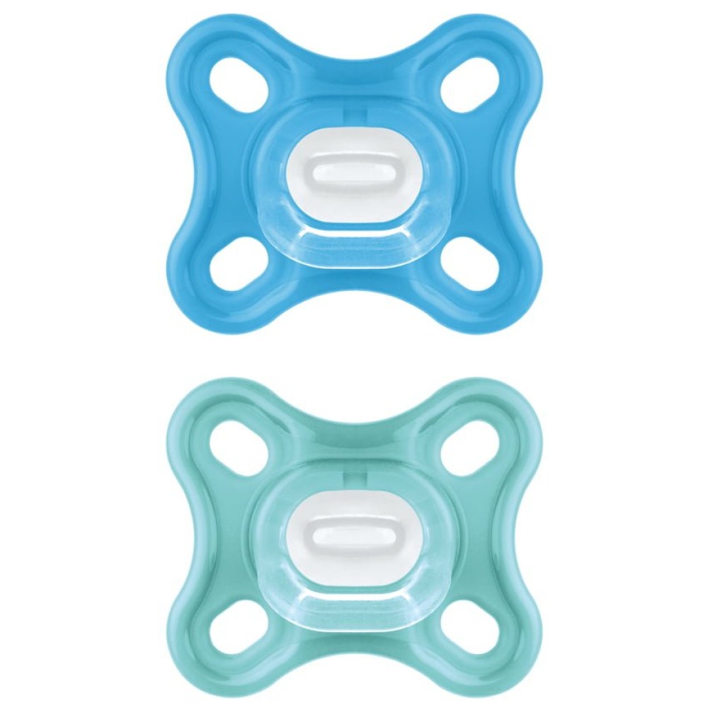 Mam | Πιπίλα Comfort 0-2 μηνών - Boy - Μπλε | 2τμχ 