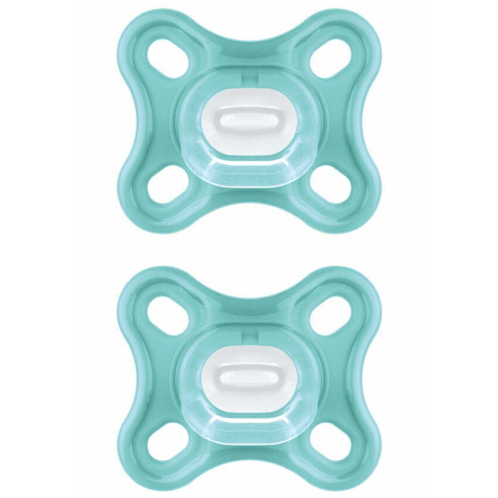 Mam | Πιπίλα Comfort 0-2 μηνών - Unisex – Πράσινο | 2 τμχ 