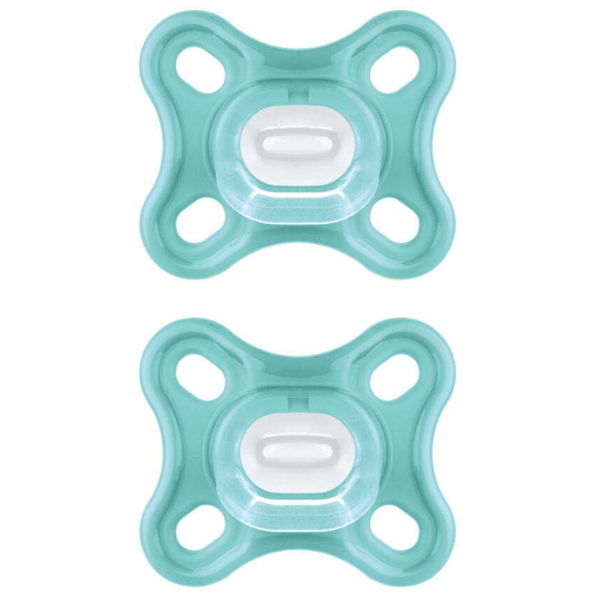 Mam | Πιπίλα Comfort 0-2 μηνών - Unisex – Πράσινο | 2 τμχ 