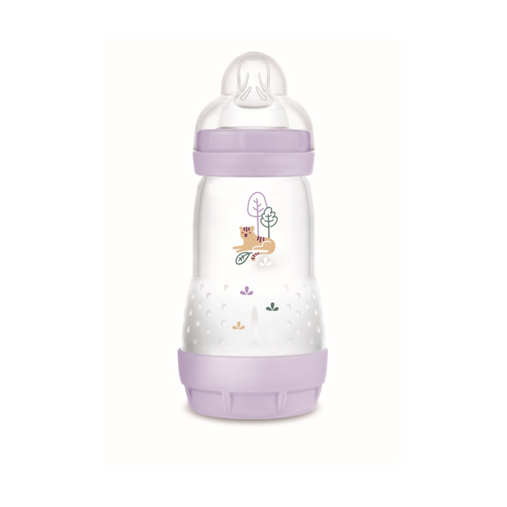 Mam | Μπιμπερό Easy Start™ Anti-Colic 260ml - Girl – Μωβ | 1τμχ