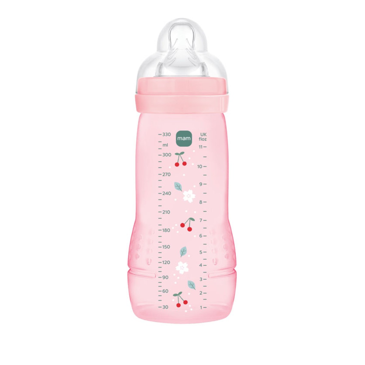 Mam | Μπιμπερό Easy Active™ Baby Bottle 330ml - Girl – Ροζ | 1τμχ 