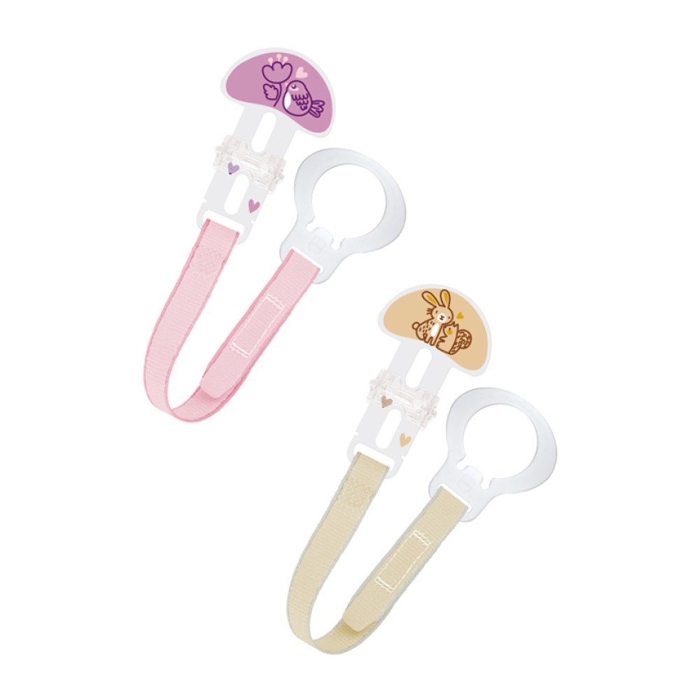  Mam | Σετ Clip - Girl – Ροζ | 2 τμχ