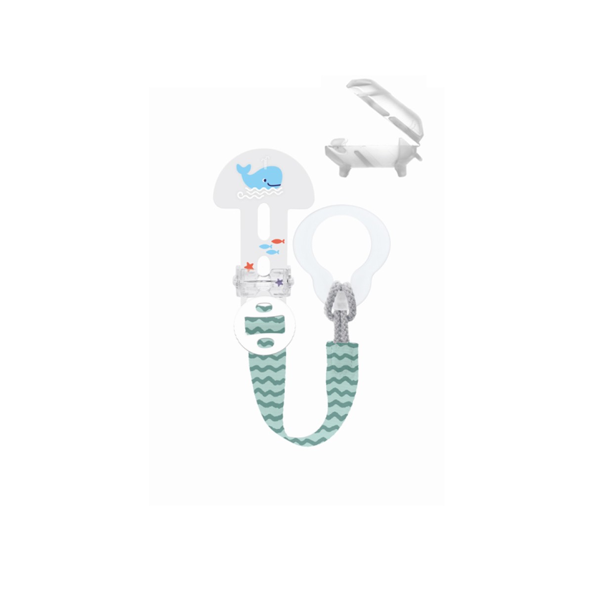  Mam | Clip it! & Cover - Boy – Γαλάζιο | 1τμχ 