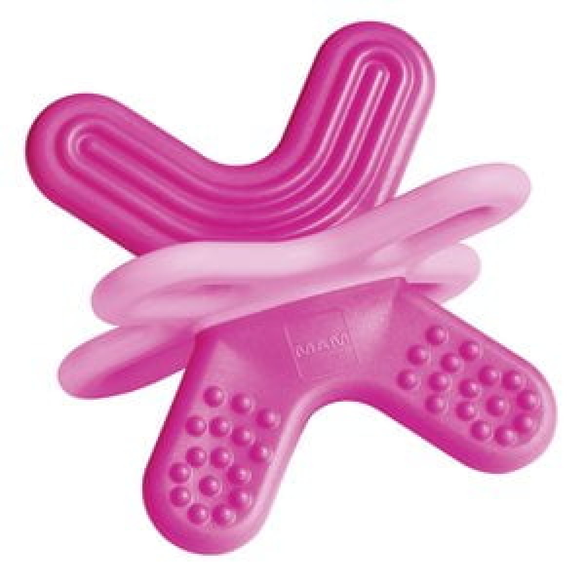 Mam | Bite & Relax – Στάδιο 2 & Clip - Girl – Ροζ | 1τμχ