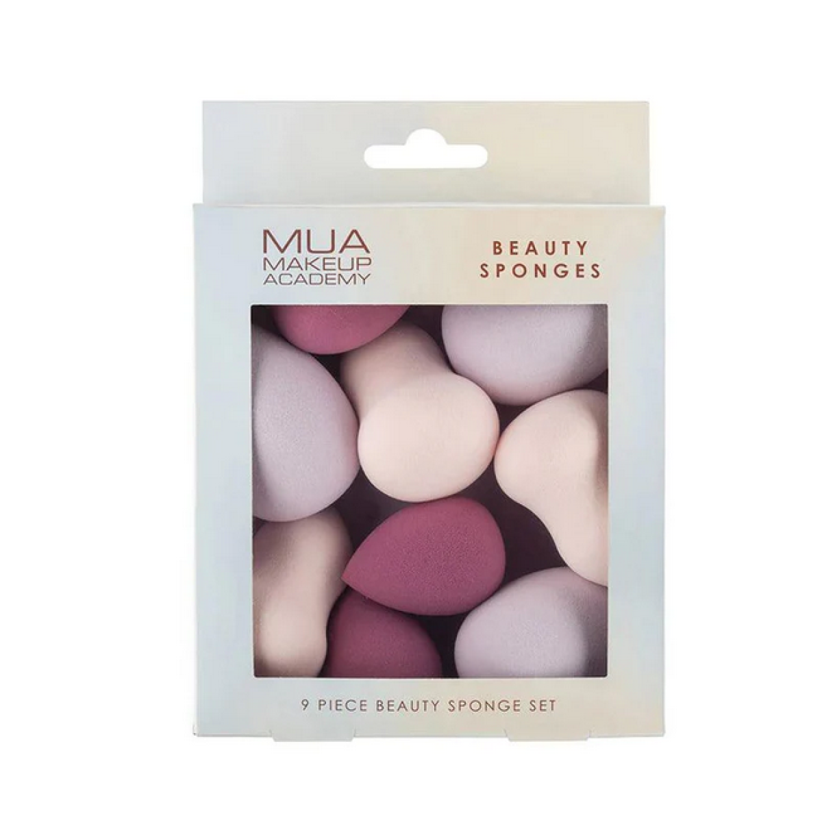 MUA | Makeup Sponge Set Σετ με Σφουγγαράκια Μακιγιάζ | 9τεμ 