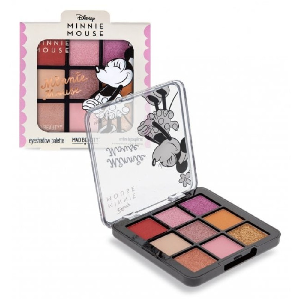 Mad Beauty | Minnie Bow Magic Eyeshadow Παλέτα Σκιών 9 Αποχρώσεων | 1Τεμάχιο