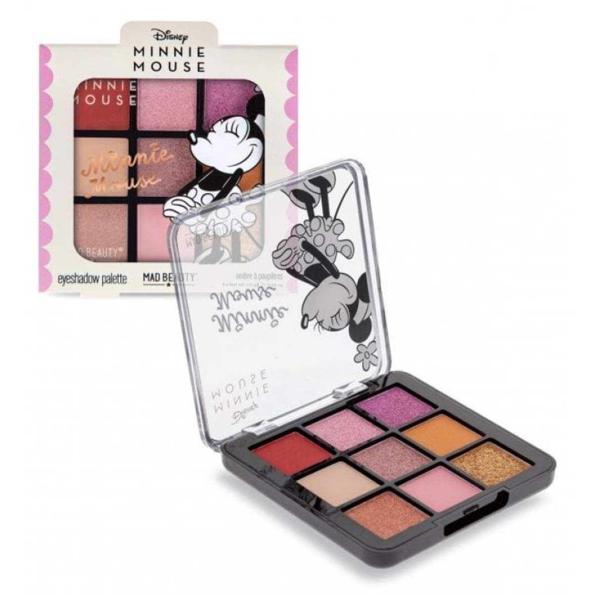 Mad Beauty | Minnie Bow Magic Eyeshadow Παλέτα Σκιών 9 Αποχρώσεων | 1Τεμάχιο