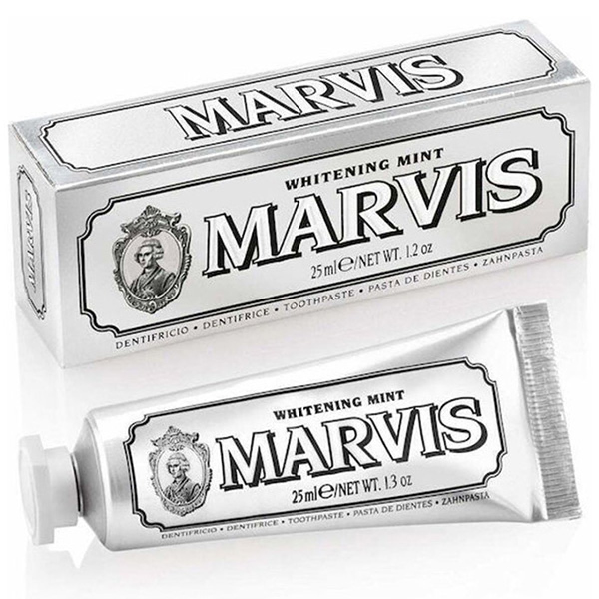 Marvis | Whitening Mint Toothpaste Οδοντόκρεμα για Λεύκανση με Γεύση Μέντας | 25ml