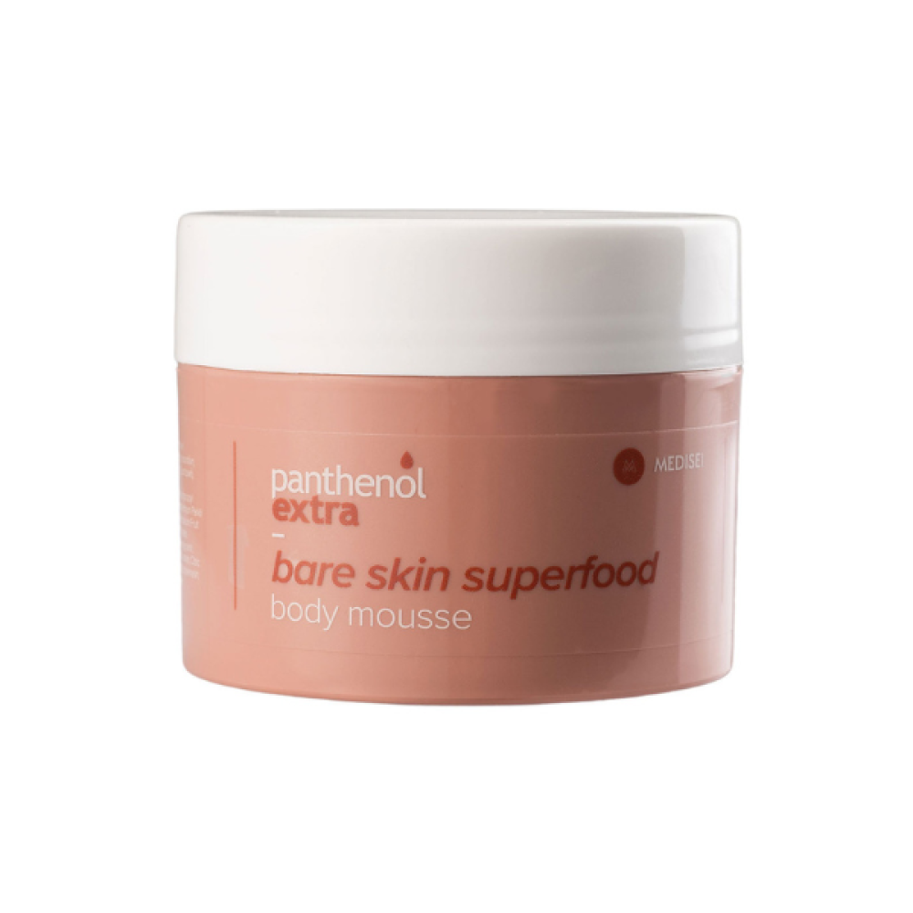 Medisei | Panthenol Extra Bare Skin Superfood Ενυδατικό Mousse Σώματος | 230ml